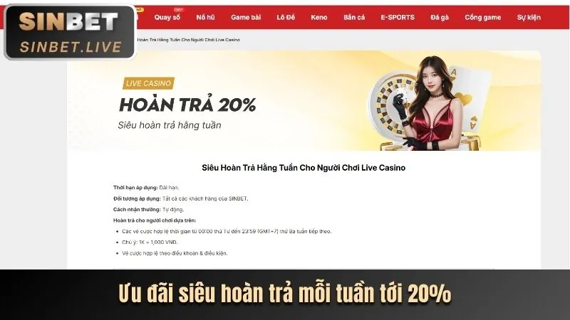 Giao diện tổng quan sòng bạc trực tuyến Wstar777